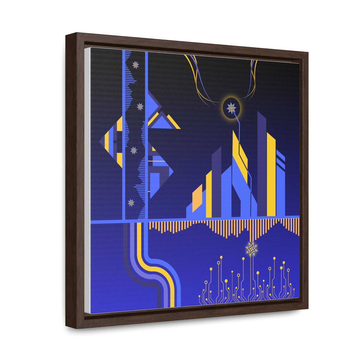 come to the city (framed art print)