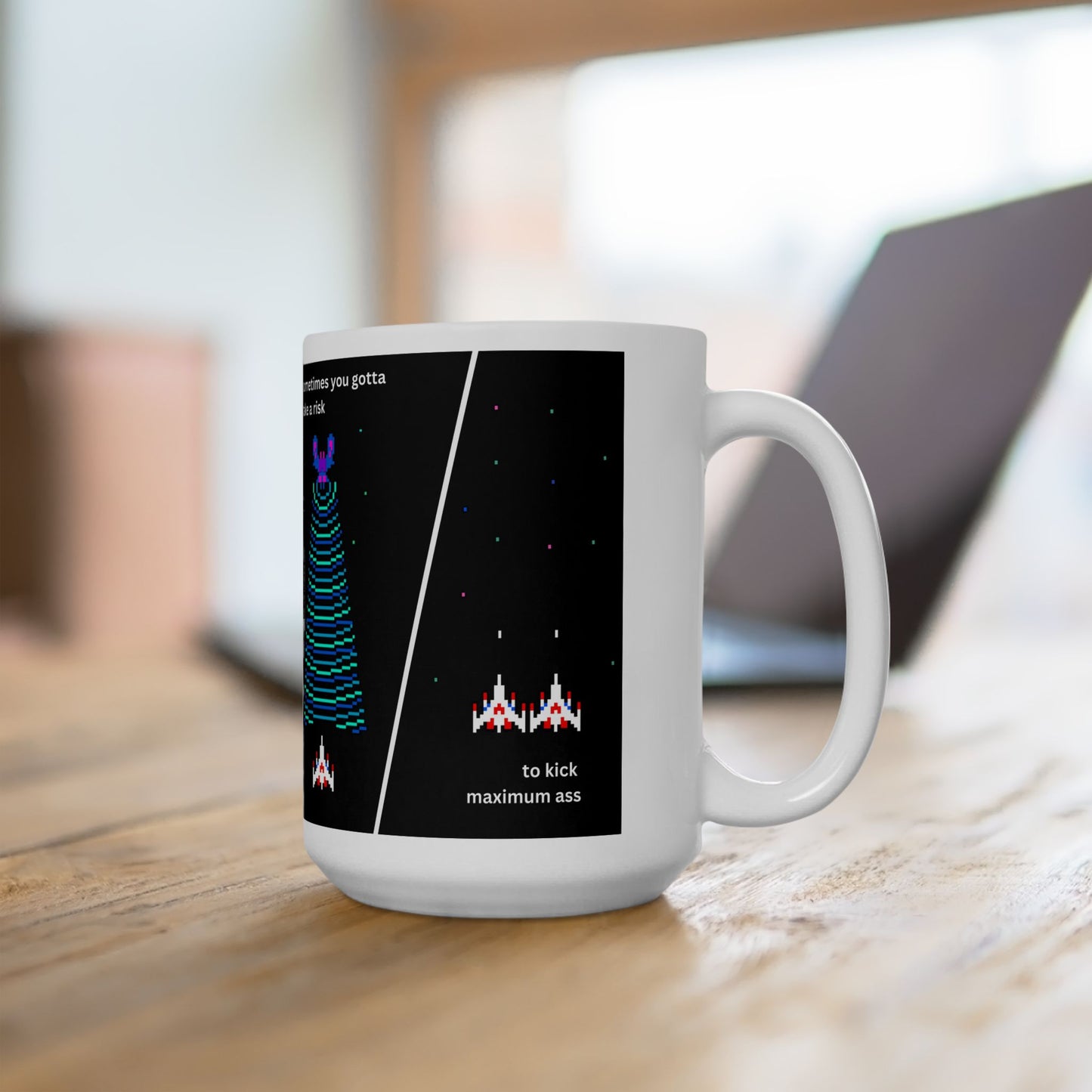 anything is possible (aka 'galaga dreams) - mug