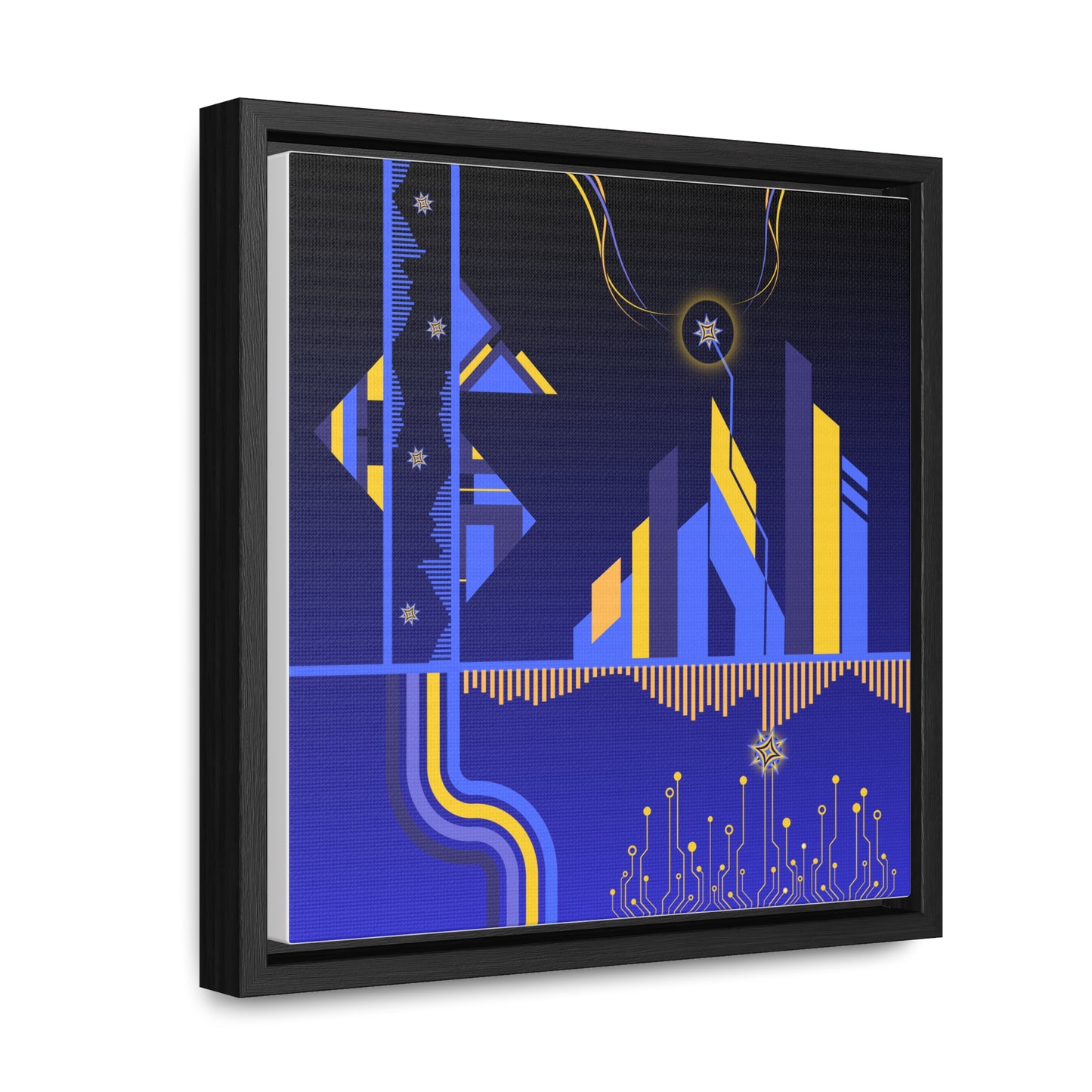 come to the city (framed art print)