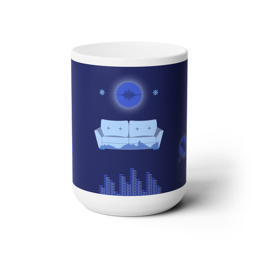 Copy of couch grooves - mug (in red, white and blue)